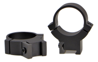 Warne 1 inch rimfire rings, high height matte black - detail 1