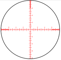 TORIC UHD 30mm 2.5-15X44 FFP Illuminated MRAD/MRAD Hunting Rifle Scope