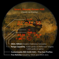 TORIC 10X42 Eagle Ballistics Laser Rangefinding Binocular