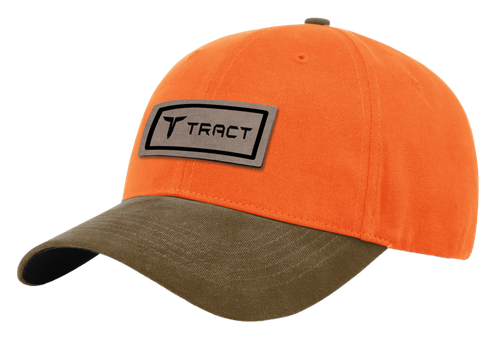Blaze orange hunter cap