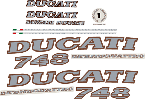DUCATI 748 DECAL SET