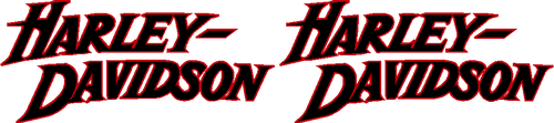 HARLEY DAVIDSON SPORTY FXD TANK DECAL STICKERS 130mm