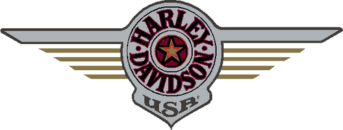 HARLEY DAVIDSON FAT BOY TANK DECAL STICKER