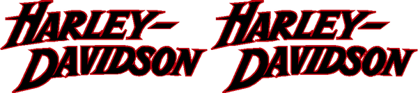 HARLEY DAVIDSON SPORTY FXD TANK DECAL STICKERS 130mm