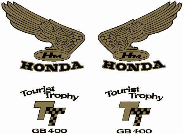 GB Honda 400 set