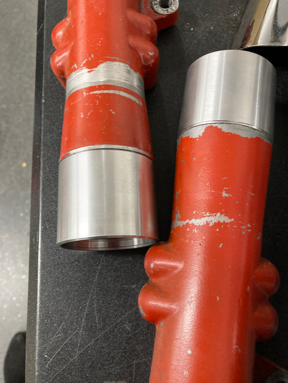 Ducati Fork Legs Restored