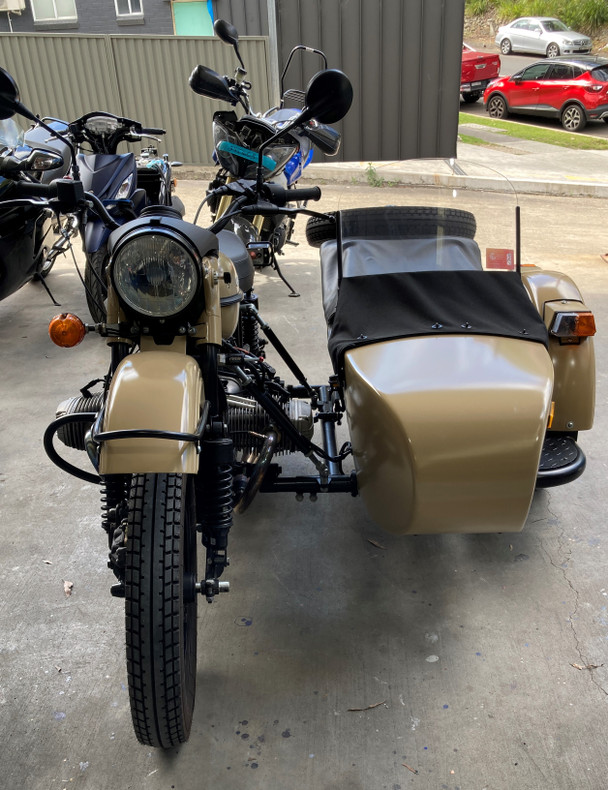 Ural Motorcycle - Side Car  "Blast to Ride"