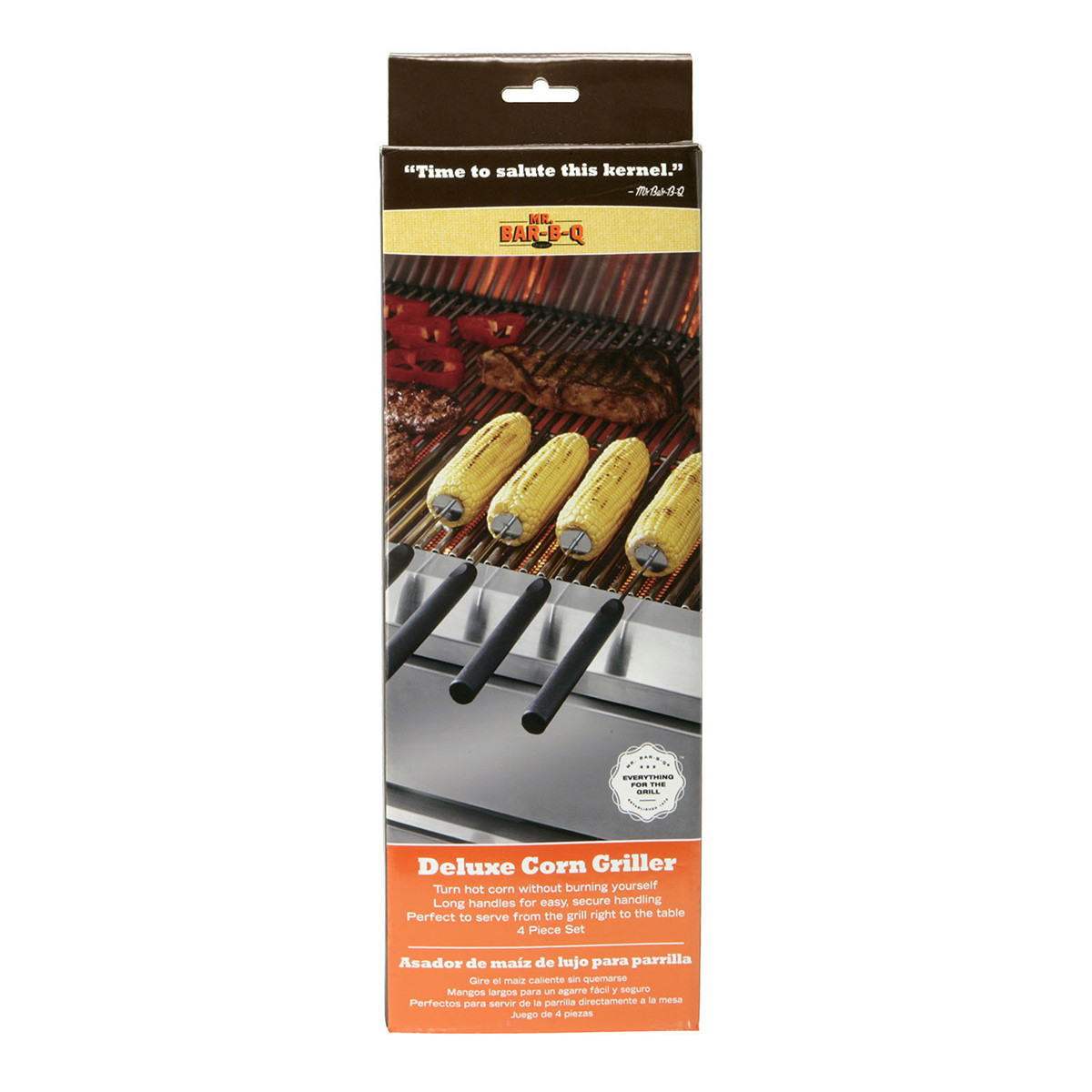 Mr Bar B Q Deluxe Corn Griller 4 Pieces