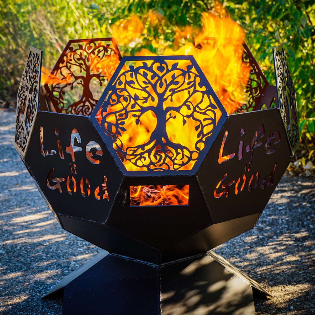 metal fire pit