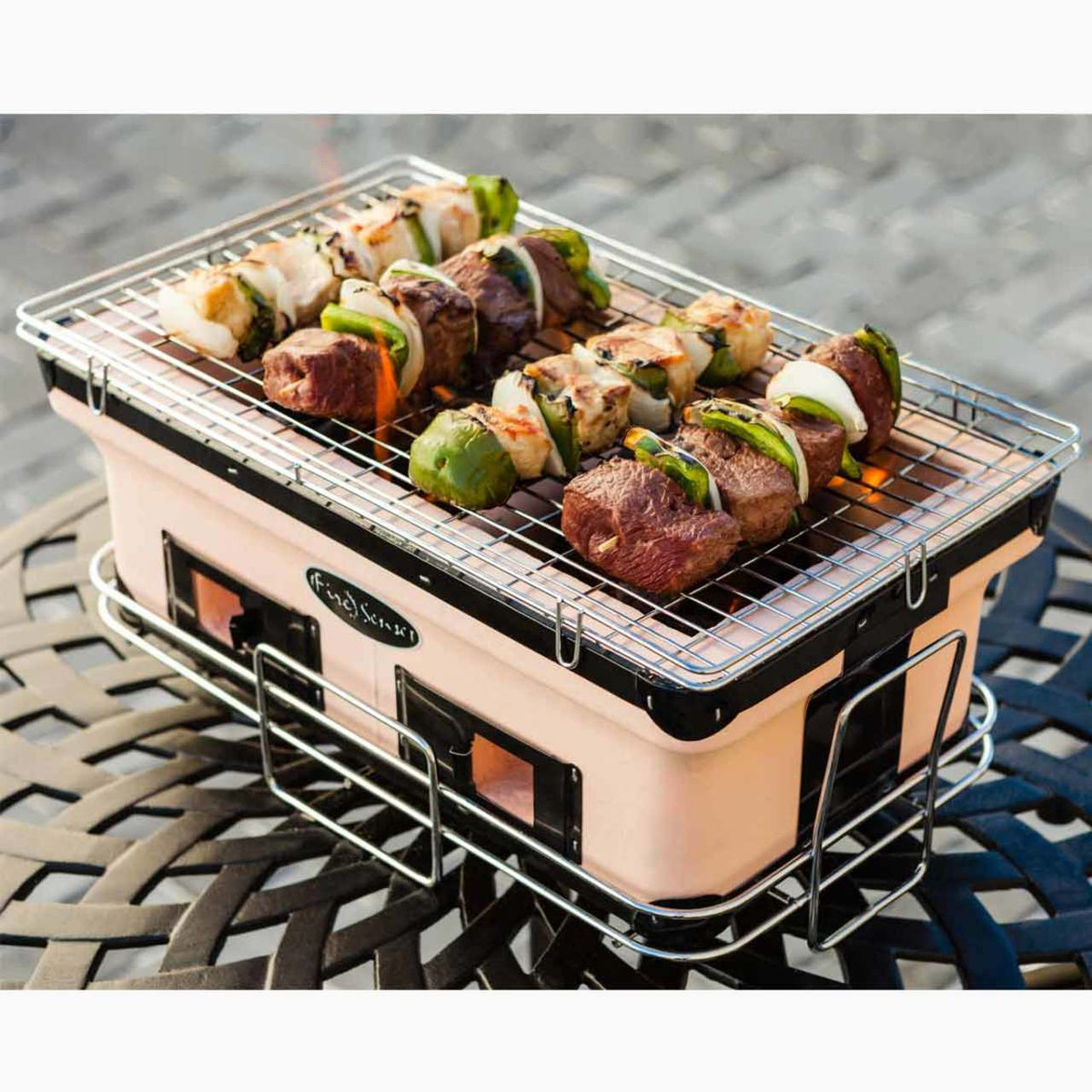 Ultimate Patio 17-Inch Large Yakatori Tabletop Charcoal Grill - 60450