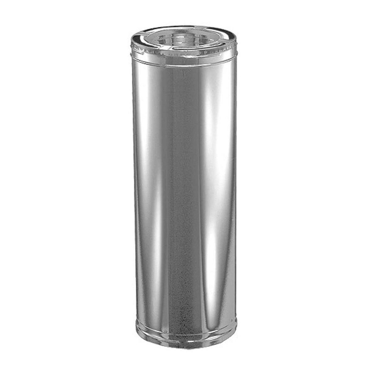 7 x 36 DuraPlus Stainless Steel Chimney Pipe - 7DP-36SS