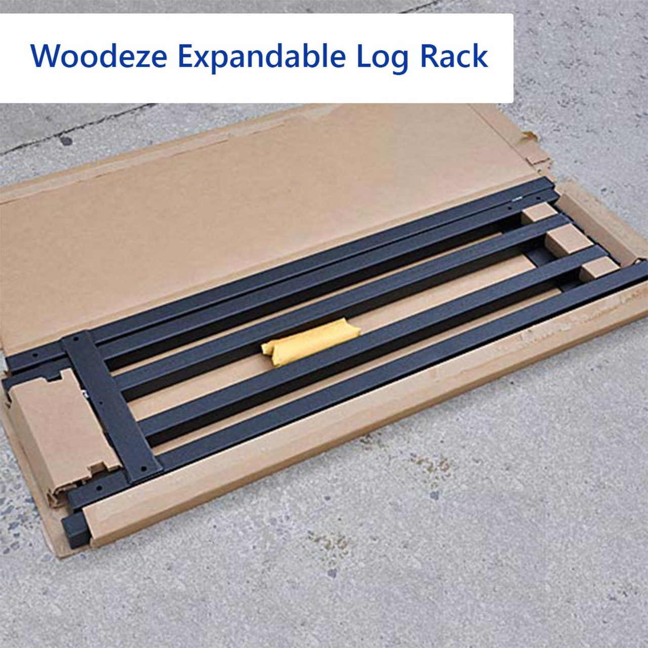 WoodEze 2 Face Cord Firewood Rack