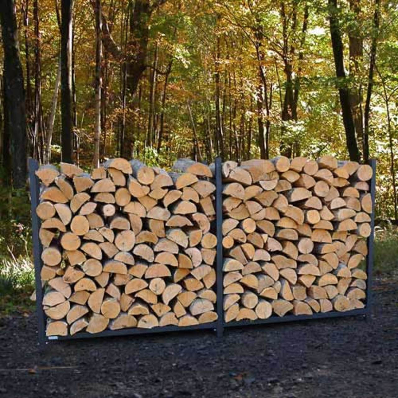 WoodEze 2 Face Cord Firewood Rack