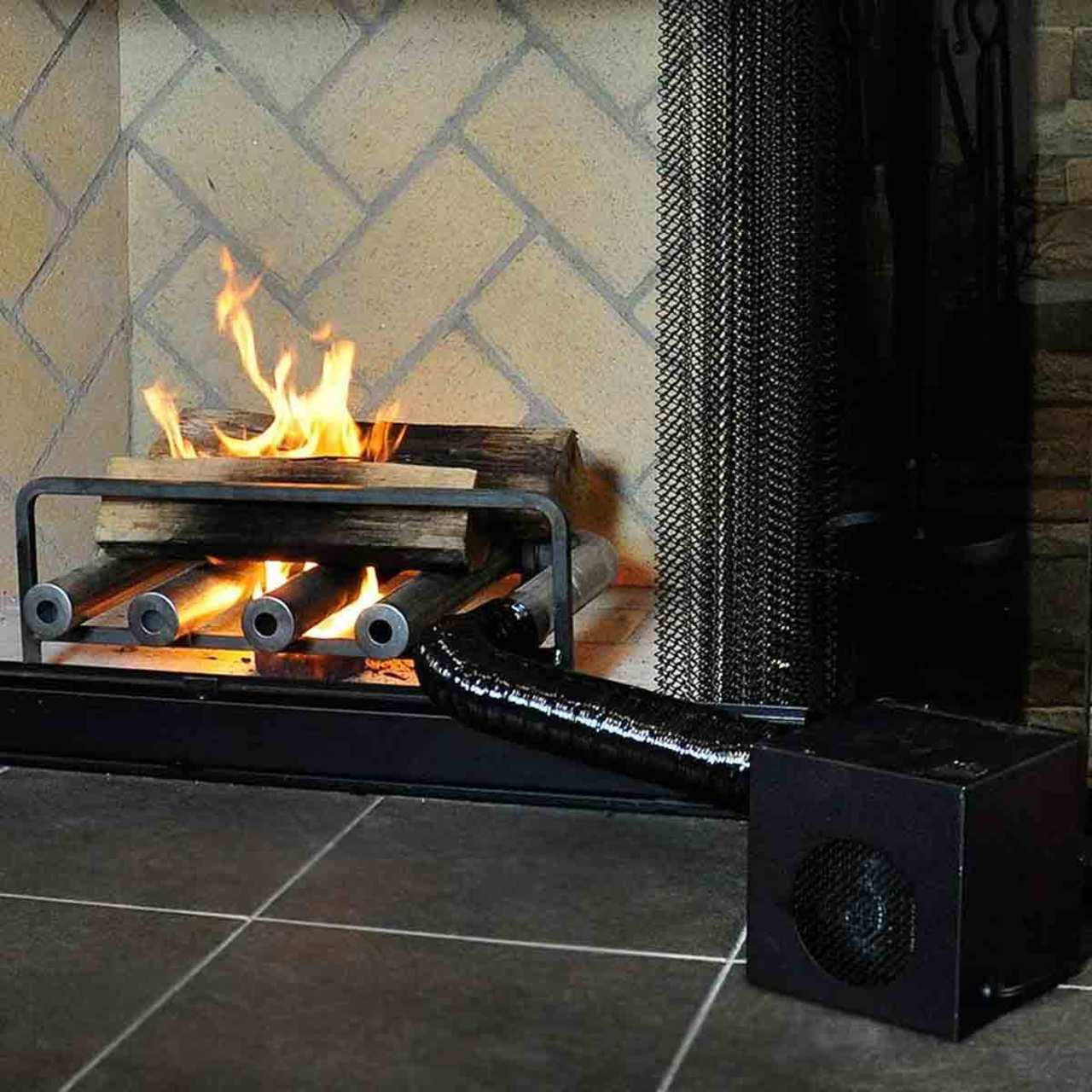 Spitfire Fireplace Heater - 6 Tube w/ Blower