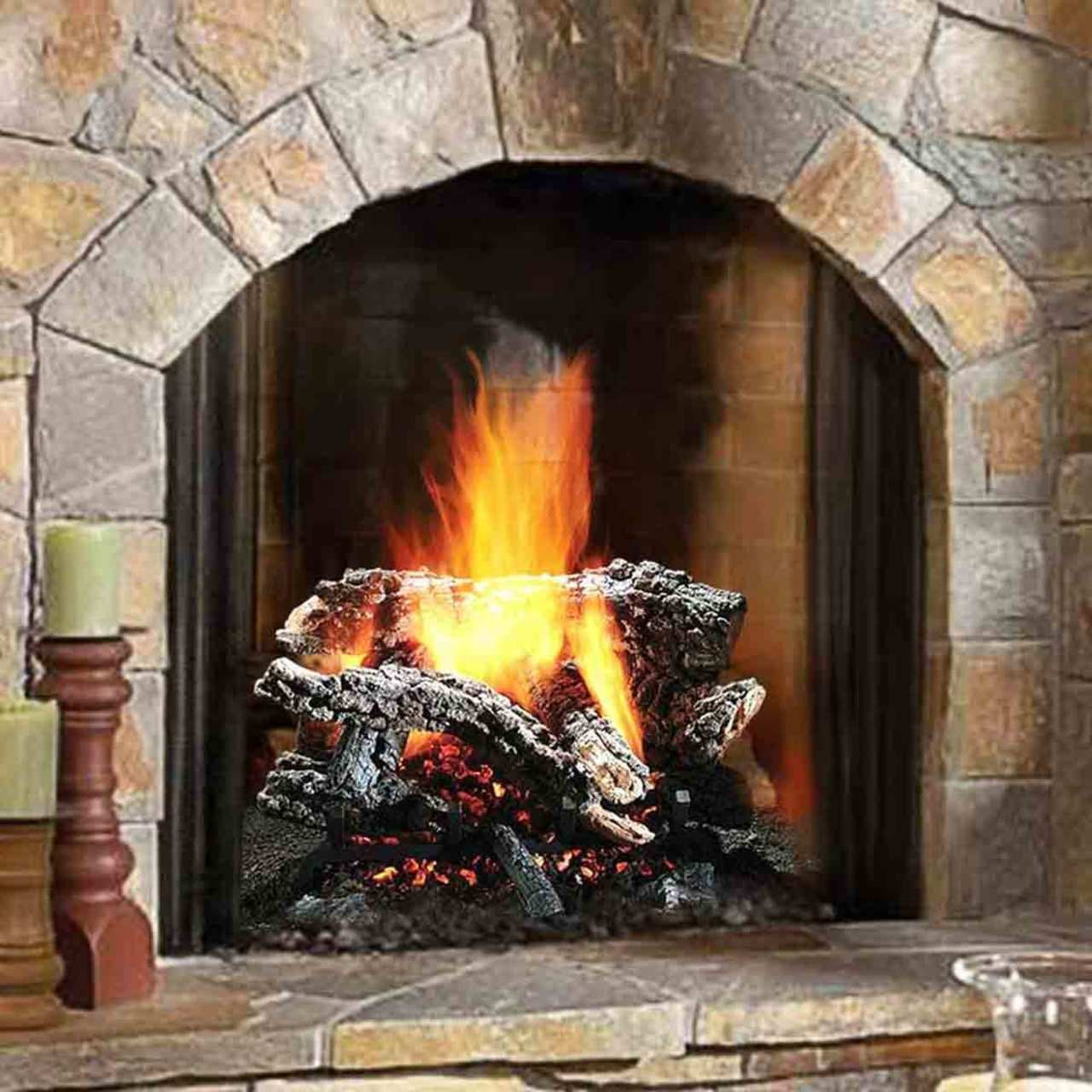 24 Canyon Wildfire Vented Gas Log Set Natural Gas