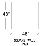 Wall Board Diagram with Measurements