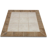 Wall Board with Sea Breeze Two Tone Tile