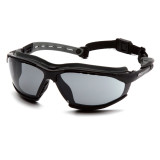 Gray Pyramex Isotope H2MAX Anti-Fog Lens Safety Glasses