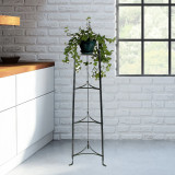 Enclume 4-Tier Designer Stand - Hammered Steel