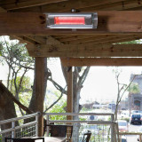 Stainless Steel Wall Mounted Infrared Patio Heater