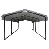 Arrow Carport 12 x 24 x 7 Ft. - Eggshell