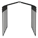 Arrow 10' x 20' x 9' Carport - Charcoal