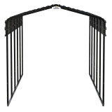 Arrow 10' x 24' x 9' Carport - Charcoal