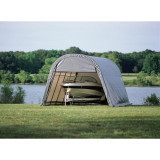 ShelterCoat 12' x  20' Wind & Snow Rated Round Garage - Gray