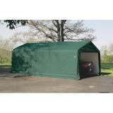 ShelterCoat 13' x 20' Garage With Peak Roof - Green