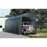 ShelterCoat 16' x  44' Garage With Peak Roof - Green