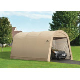 AutoShelter 10' x 15' Tan Roundtop Garage