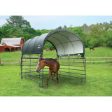 Corral 10' x 10' Livestock Shelter - Green