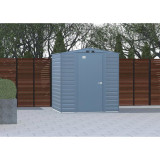 Arrow Select 6' x 7' Steel Storage Shed - Blue Gray