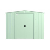 Arrow Classic Steel Storage Shed 8' x 8' Sage Green