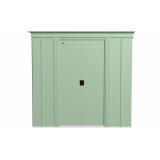 Arrow Classic Steel Storage Shed 6' x 4' -  Sage Green