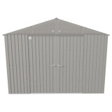 Arrow Elite Steel Storage Shed  10' x 8' Cool Gray