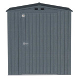 Arrow Elite Steel Storage Shed 6' x 6, Anthracite