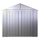 Arrow Elite 8' x 6' Steel Storage Shed - Silver