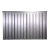 Arrow Elite 10' x 4' Steel Storage Shed - Silver