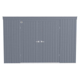 Arrow Elite Steel Storage Shed 10' x 4' Anthracite