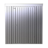 Arrow Elite 6' x 4'  Steel Storage Shed -  Silver