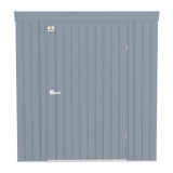 Arrow Elite Steel Storage Shed 6' x 4' - Anthracite