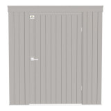 Arrow Elite Steel Storage Shed 6' x 4' -  Cool Gray