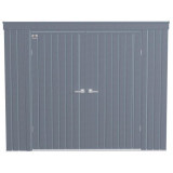 Arrow Elite Steel Storage Shed 8' x 4' - Anthracite