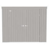 Arrow Elite Steel Storage Shed 8' x 4' -  Cool Gray