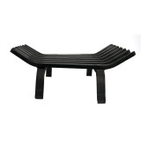 24" Black Lifetime Fireplace Grate - Extra Heavy-Duty