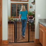 KidCo Tall & Wide Auto Close Gateway - Black