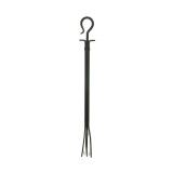 constructed of strong 7/16" iron to hold up to years of rugged fireplace maintenance