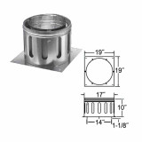 14" DuraChimney II Anchor Plate - 14DCA-AP