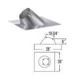 6" DuraPlus 7/12 - 12/12 Metal Roof Flashing - 6DP-F12DSA